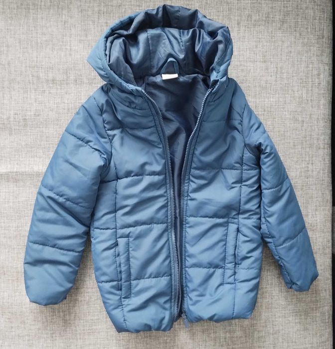 Kurtka chłopięca zimowa 128cm Kids TXM w granatowym kolorze