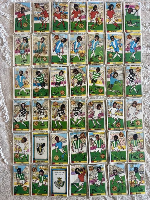 Cromos caramelo dos anos 70 Balls Star