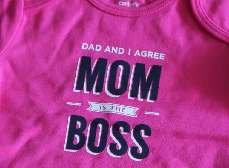 NOWE body Carter's roz. 74 cm (9 mc)