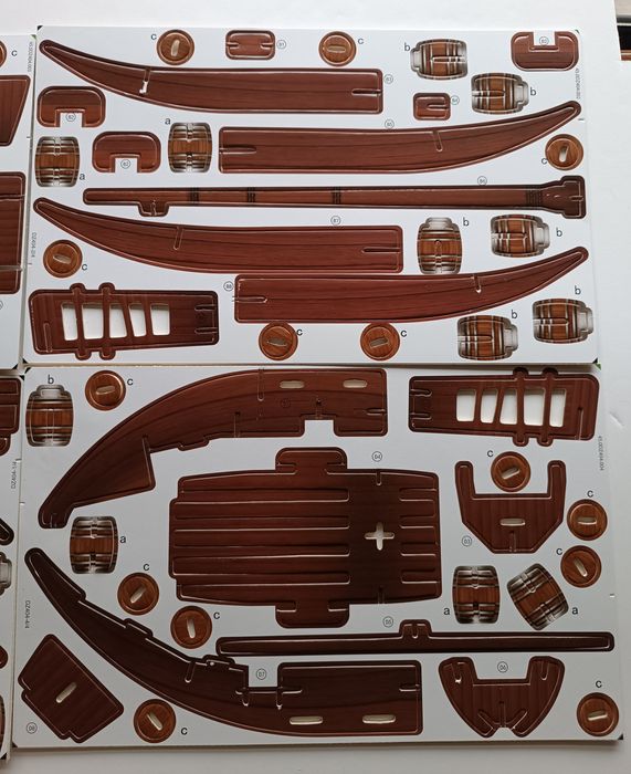 Puzzle 3D Barco rabelo64550985227265124