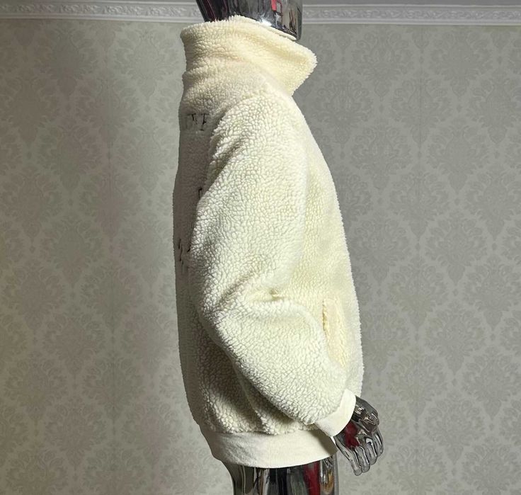 Kurtka Męska Kremowa Skate Boohoo Man kremowa rozmiar. M