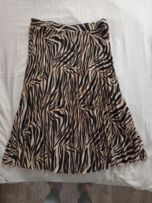 Юбка миди плиссе