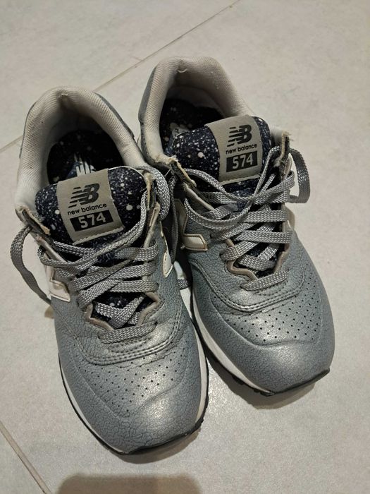 New Balance damskie , szary z brokatem  37 nr