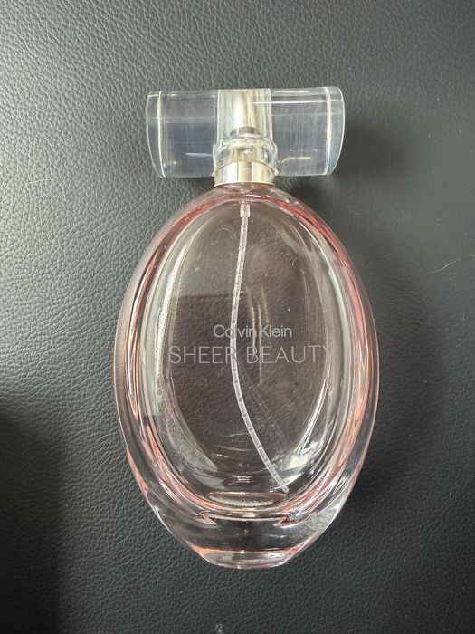 Pusty flakon 100 ml plus pudełko Calvin  Kleine Sheer Beauty perfum