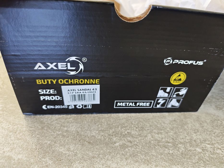 Buty robocze BHP Profus Axel 43
