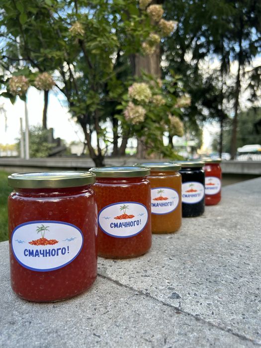 Красная икра червона ікра акція 1+1=3 кета горбуша лосось