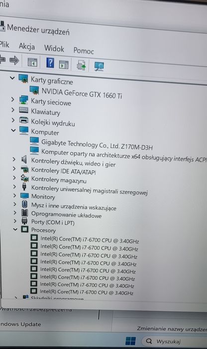Komputer i7 6700  win11 pro