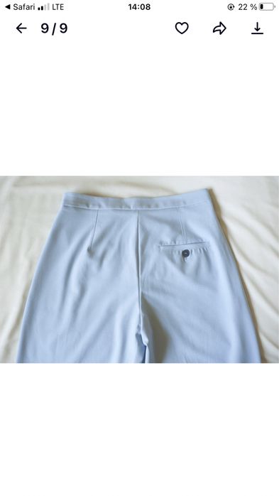 брюки палаццо bershka