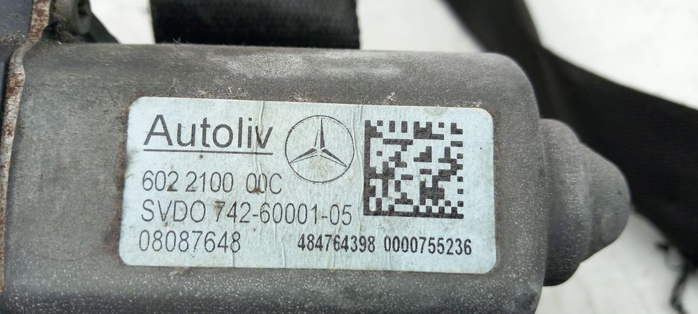 Pré-tensor cinto frente esquerdo MERCEDES-BENZ Classe E (W211)