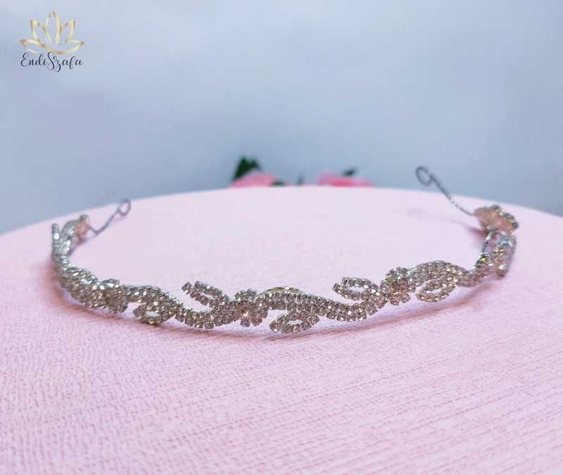 Ozdoba ślubna ozdoba do włosów opaska