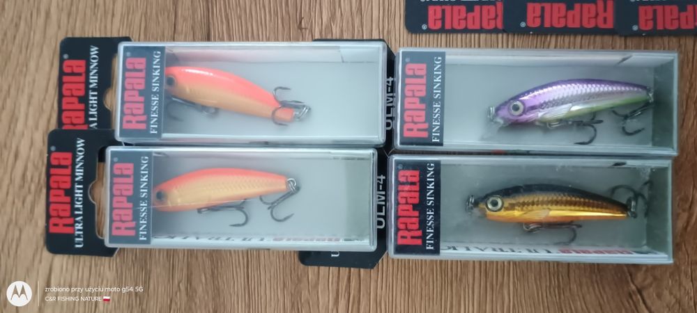 Oryginalne Woblery Rapala ULM / MFR / CD / CD ELITE _ Prywatna Kolekcja !!!