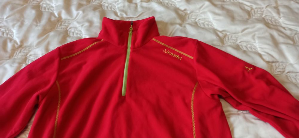 Męski polar bluza trekkingowa polarowa Schoffel r. XL jak nowy