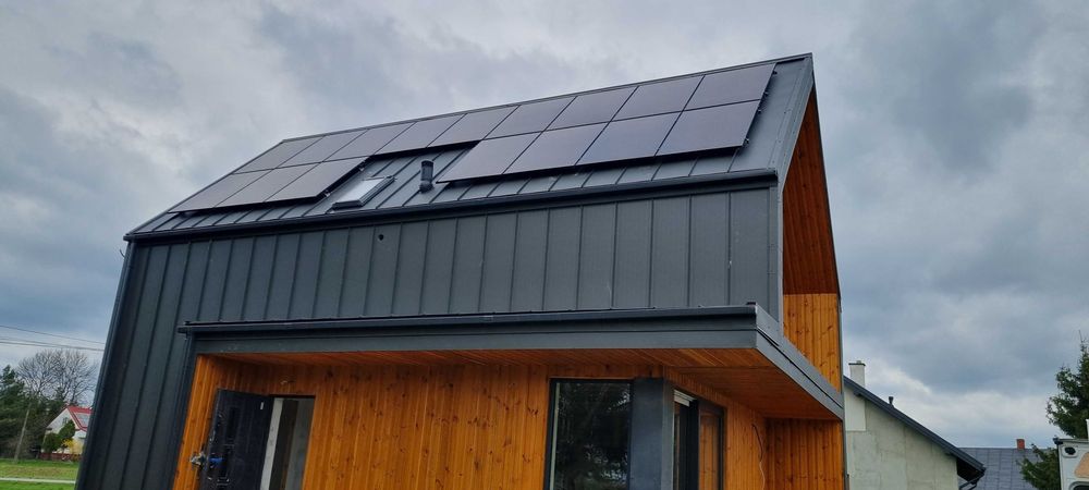 Instalacja fotowoltaiczna 5 kW +montaż, hybrydowy falownik
