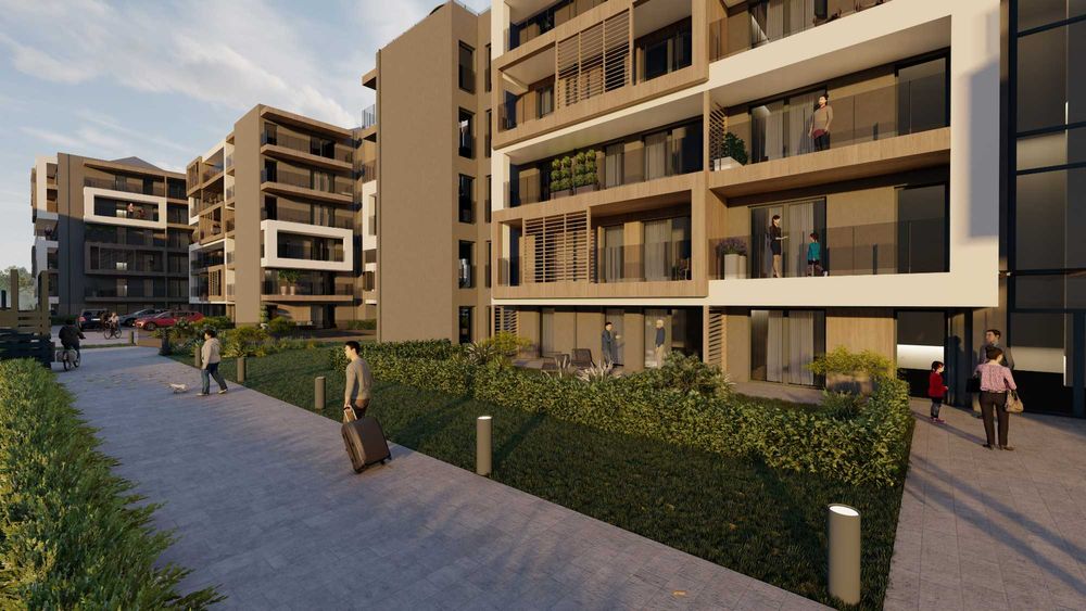 Mieszkanie 56,13 m2 oś. Błękitne blok B M48 stan deweloperski