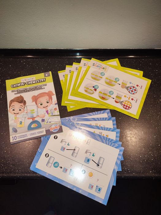 BUKI zestaw małego chemika, doświadczenia