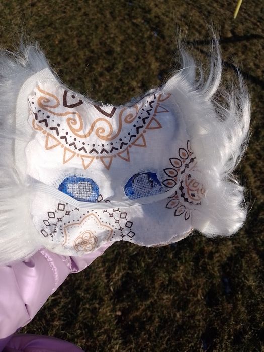 Maska kota therian ragdoll