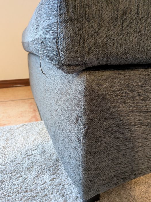 Sofá 3 lugares com Chaise Longue  Usado