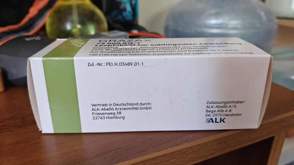 Средство от аллергии Grazax