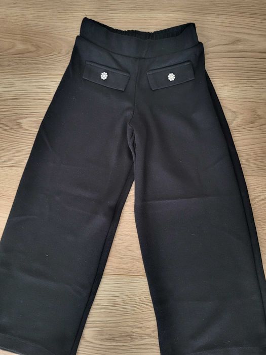 Calças largas em algodão Zara, tamanho 6 anos