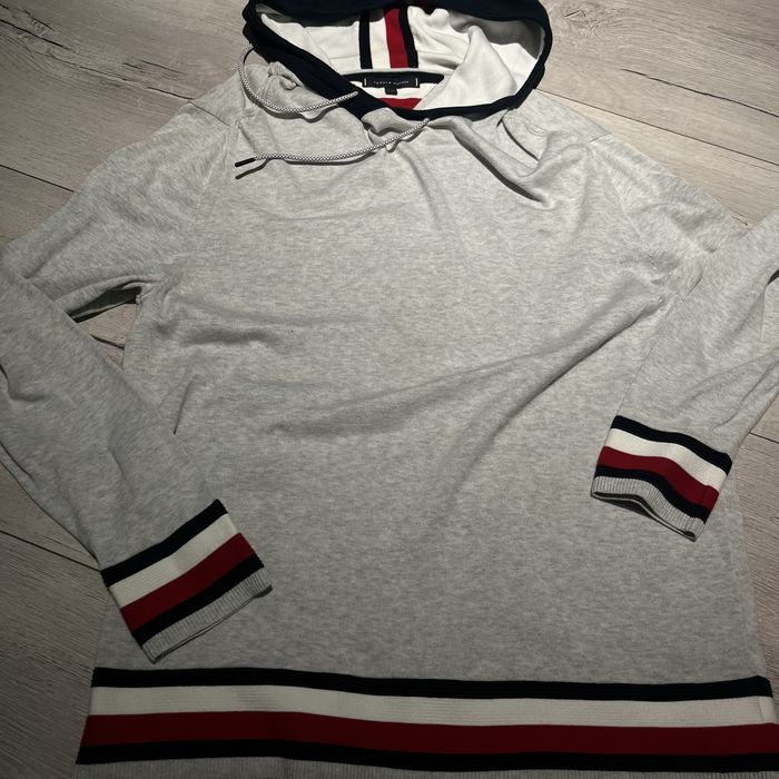 Tommy hilfinger szary sweter meski xxl