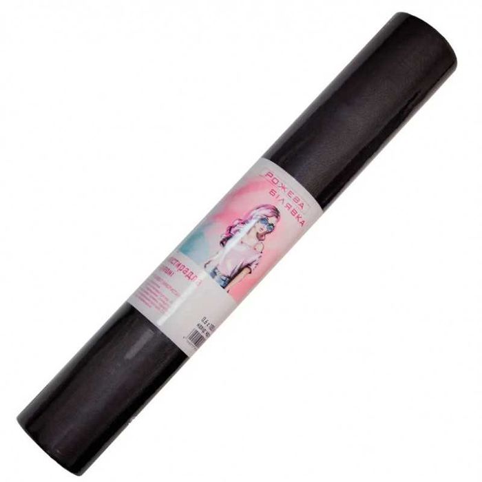 Одноразові простирадла рулон Рожева Білявка 0,8мх100м чорні