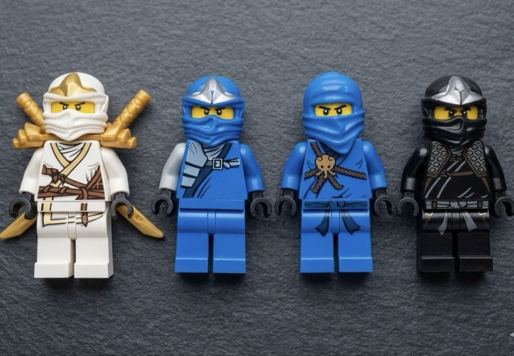 Лего Ніндзяго фігурки, Коул, Джей, Зейн. Lego Ninjago