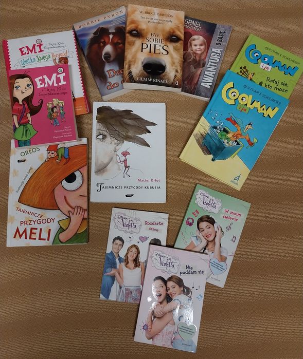 Książki dla dzieci razem lub pojedyńczo