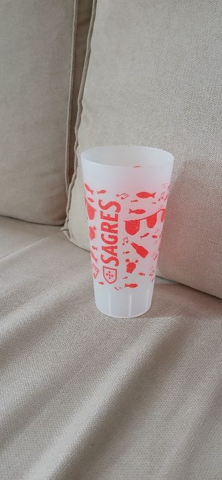 Copo de plástico Sagres