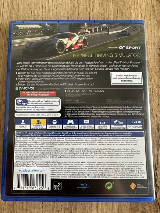 Gran Turismo Sport PlayStation 4