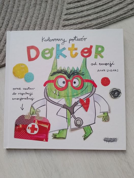 Kolorowy potwór - doktor od emocji Anna Llenas