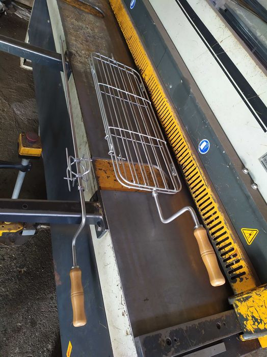 Grelhador/churrasqueira/assador inox 80 cms