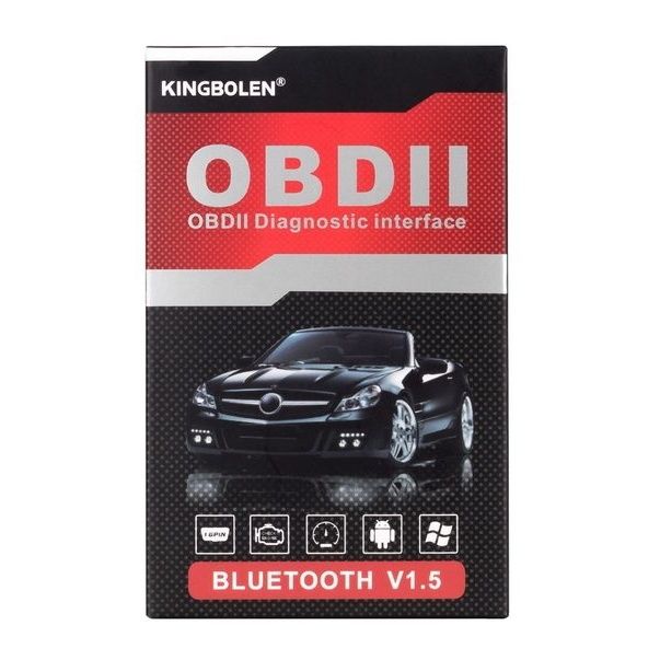 Лучший сканер OBD SCAN ELM327 V1.5  BT.