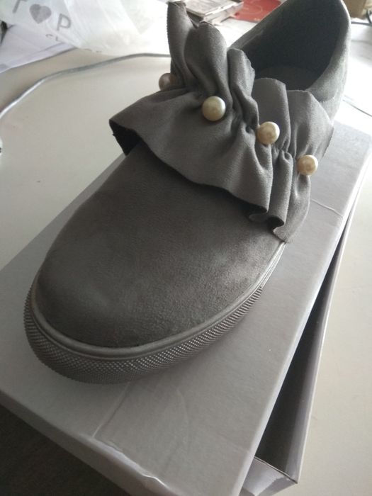 Sapatos de cor cinza para Mulher (Tam. 40)