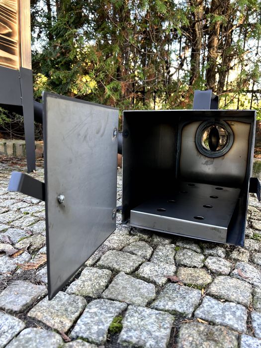 Wędzarnia Drewniana Ogrodowa Opalana Impregnowana