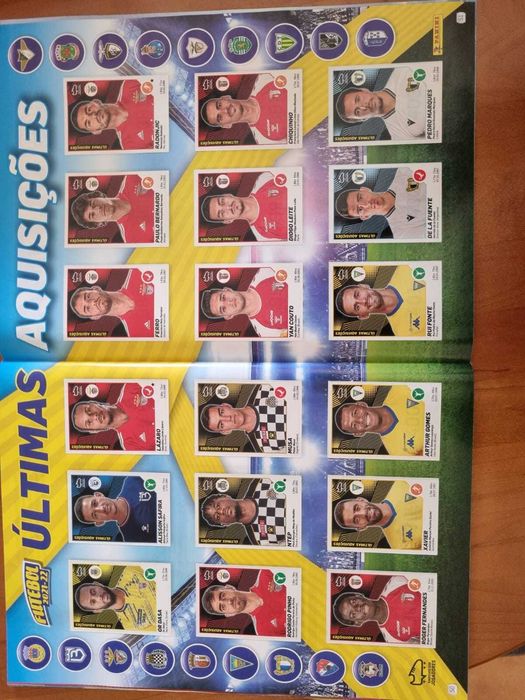 Caderneta Futebol 21 - 22 Completa + Starter Pack