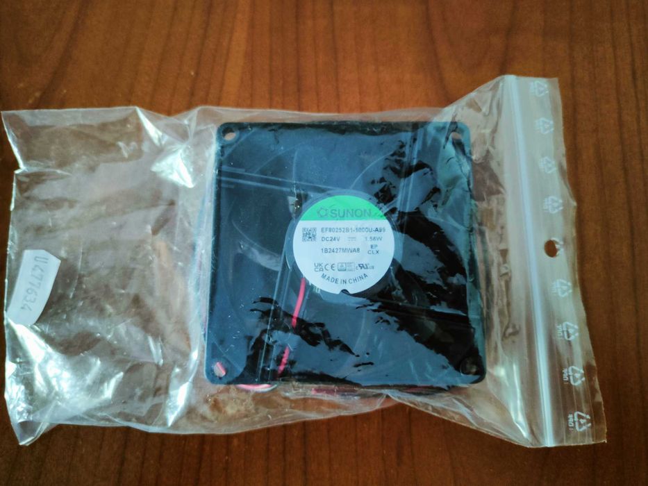 motor / ventilador axial 24v Sunon (Whirlpool EF80252B1-1000U-A99)