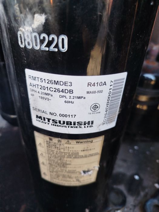 Sprężarki chłodnicze danfoss sanyo LG Toshiba
