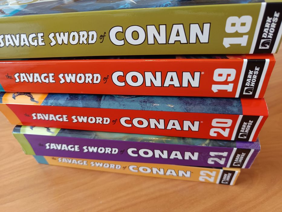Colecção completa Savage Sword of Conan (Dark Horse)