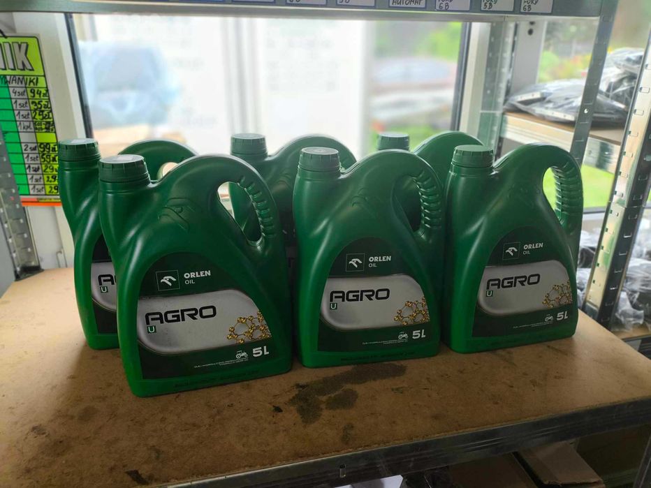 AGRO U ORLEN LOTOS AGROL U OLEJ Hydrauliczno Przekładniowy 5L Oryginał