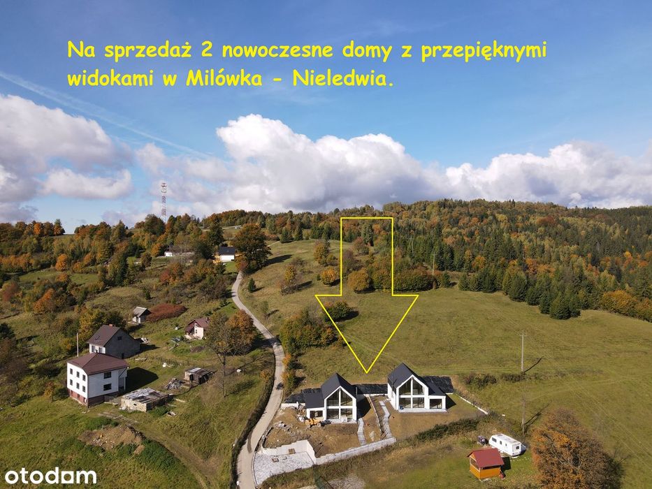 Na sprzedaż 2 nowoczesne domy o pow. 100 mkw Milówka-Nieledwia.