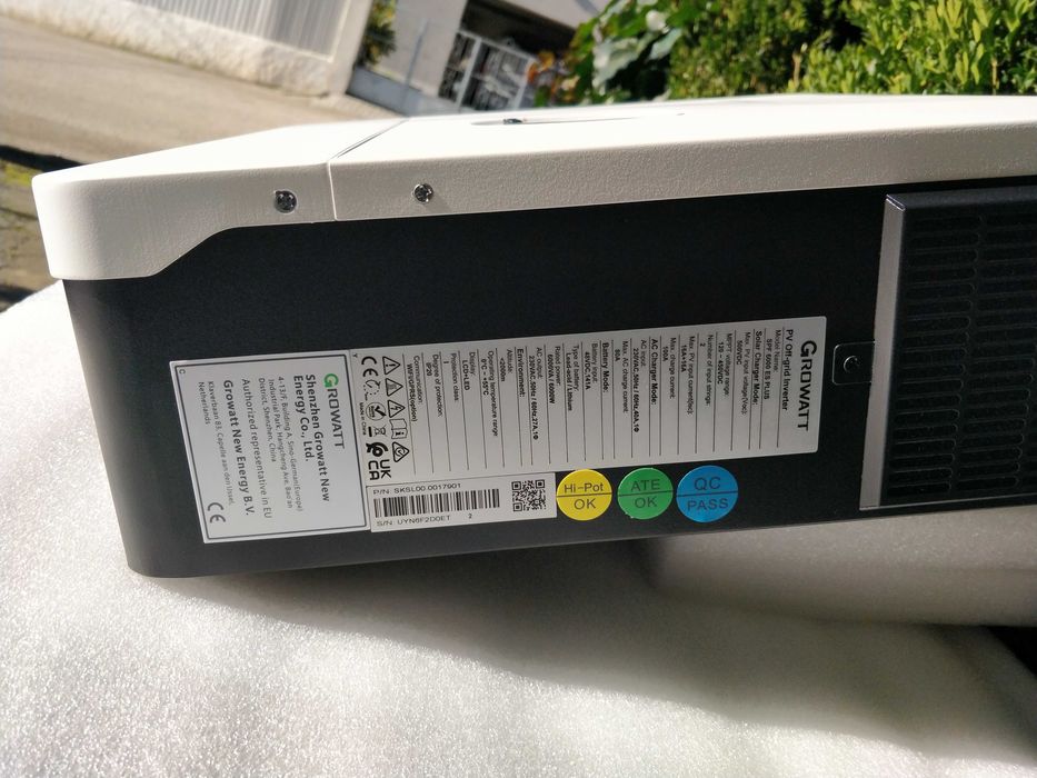 Inversor Growatt SPF 6000 Off-Grid 48V 6kW