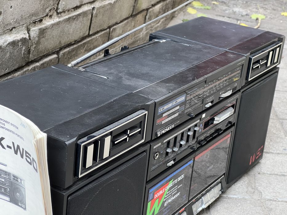 СТЕРЕО РАДИО ДВОЙНОЙ кассетный Pioneer CK-W50