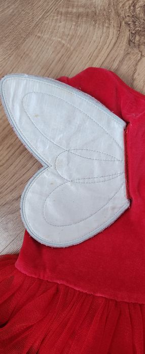 Body ze skrzydłami minnie mouse 12-18 m-c + grająca