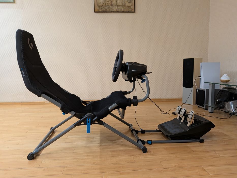 Кермо Logitech g923 + кокпіт Playseat Challenge X