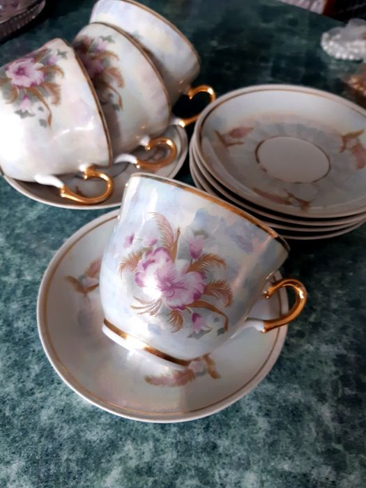 Чайные пары, блюдца, чашки СССР