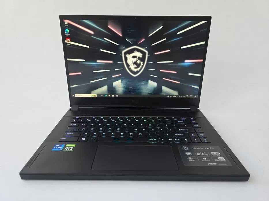 MSI GS66 STEALTH i9 11900H/RTX 3080 16GB/RAM 16GB/SSD 512GB/240Hz Б\В