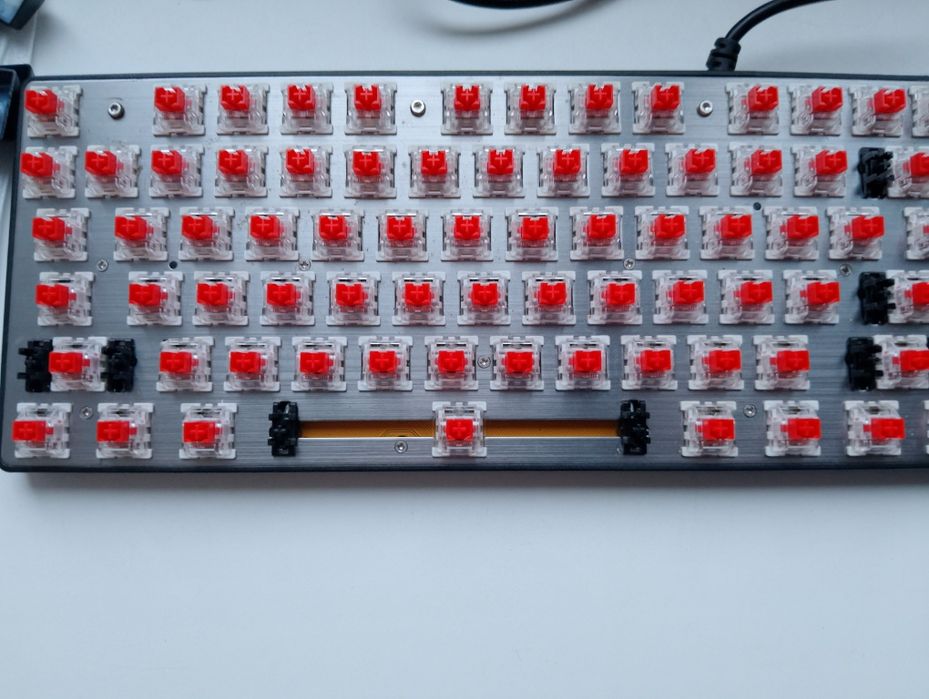 Клавиатура проводная MOTOSPEED CK104 RGB USB ENG, UKR, RUS Outemu Red