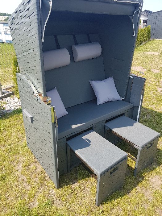 Kosz plazowy, ogrodowy, na plażę! Lezak plazowy!Meble ogrodowe!