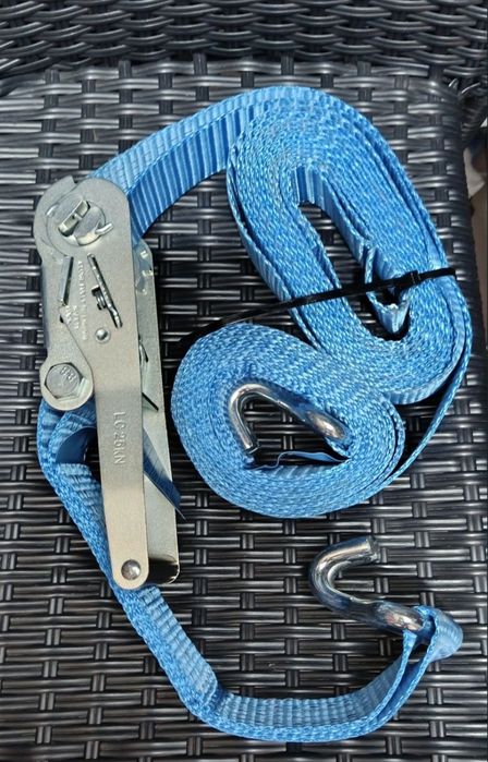 Ремінь стяжний 5т Ratstrap 7.5м /Стяжка/Ретчет/Стяжной ремень/Стропа/Для фуры/Кріплення вантажу