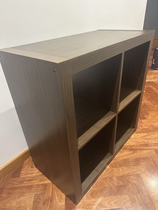Estante KALLAX Castanho do IKEA